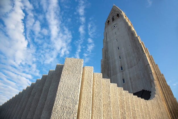 Kościół Hallgrimskirkja w Reykjaviku, Islandia