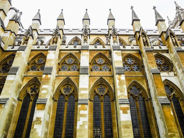 Kościół HDR Westminster Abbey w Londynie