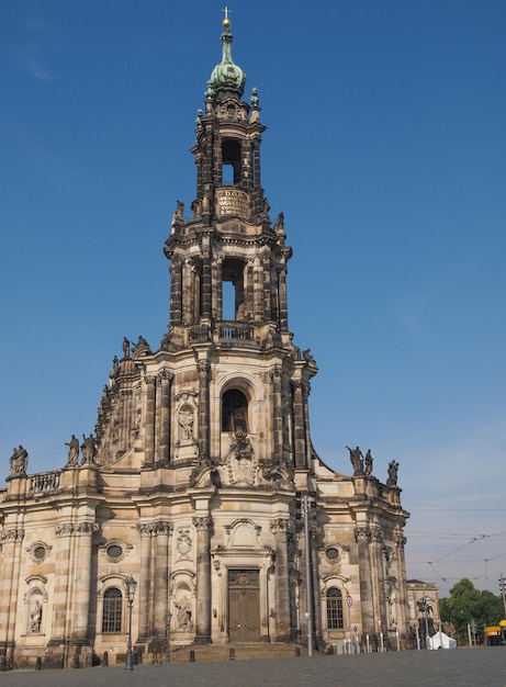 Kościół Hofkirche w Dreźnie