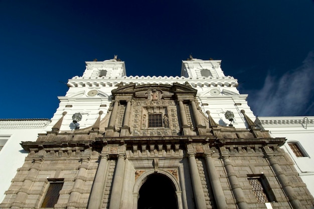 Kościół I Klasztor San Francisco 1536 Quito Ekwador Ameryka Południowa