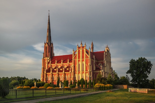 Kościół Katolicki W Herwiatach Na Białorusi