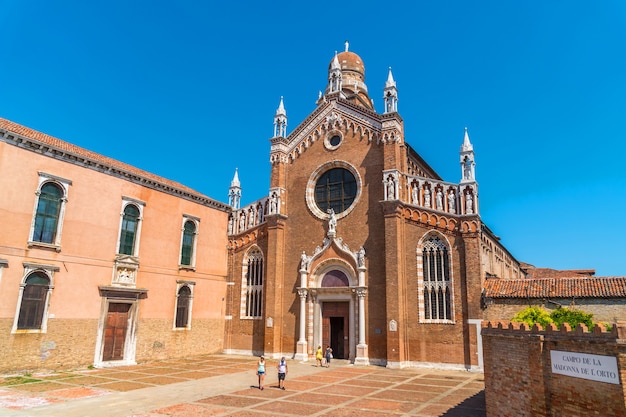 Kościół Madonna Dell'orto W Wenecji, Włochy.
