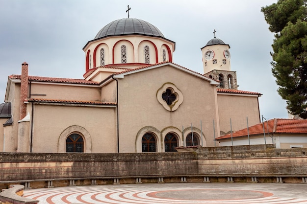 Kościół Panagia Kavalas najstarszy kościół zbudowany w 1965 r. Grecja