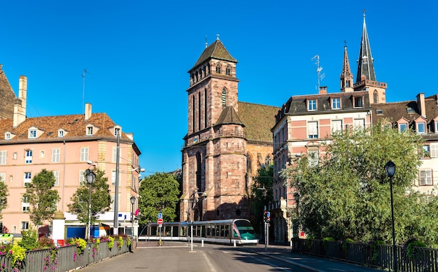 Kościół protestancki saint pierre le vieux w strasburgu alzacja francja