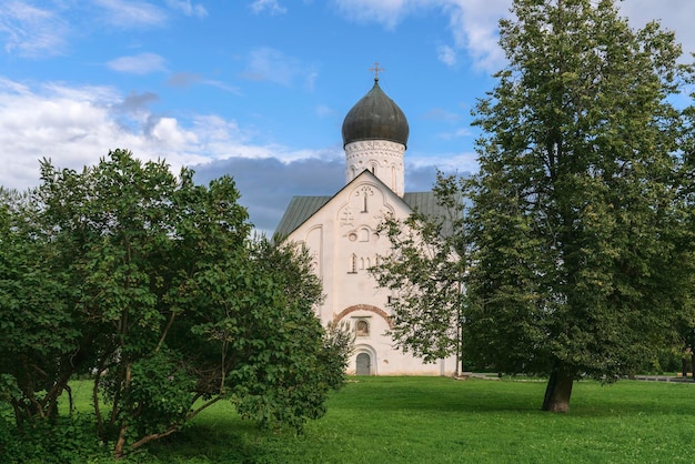 Kościół Przemienienia Pańskiego na ulicy Ilyina Elijah Veliky Novgorod Rosja