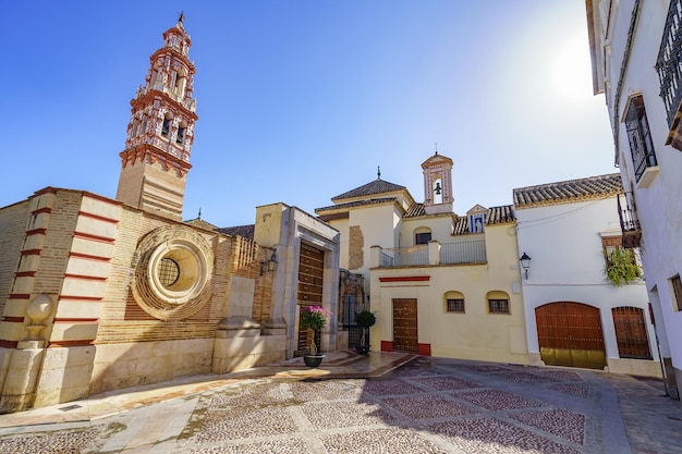 Kościół San Juan Bautista w andaluzyjskim mieście turystycznym Ecija Hiszpania