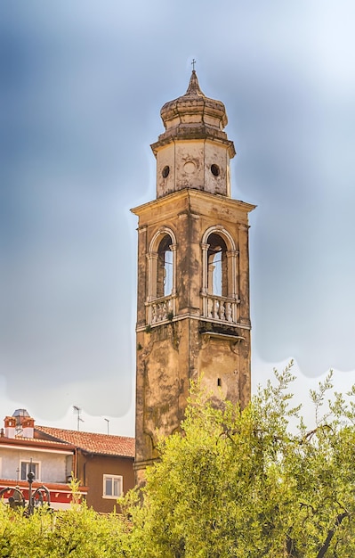 Kościół San Nicolo' Lazise Jezioro Garda Włochy