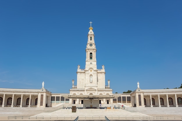 Kościół Sanktuarium W Fatimie W Portugalii.