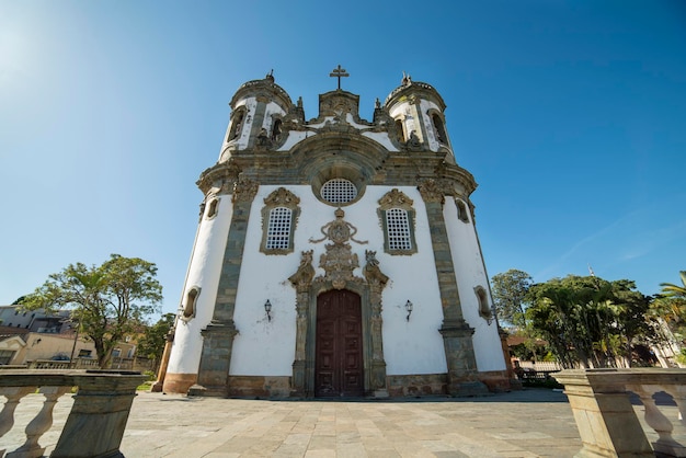 Kościół São Francisco de Assis w São João Del Rey – Minas Gerais, Brazylia