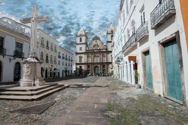 Kościół Sao Francisco w Pelourinho Salvador Bahia Brazylia