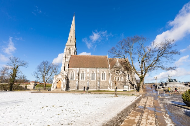 Kościół St Alban W Kopenhadze W Danii