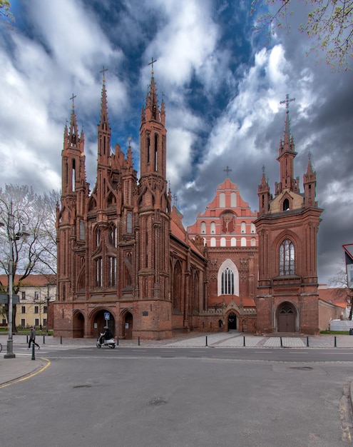 Kościół św. Anny i kościół św Franciszka z Asyżu w Wilnie Litwa