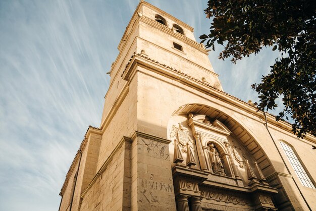 Kościół św. Bartłomieja z logrono rioja hiszpania - listopad 2021 r. Zdjęcie wysokiej jakości