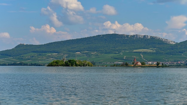 Kościół św. Linharta Pasohlavky Południowe Morawy Region winiarski Palava w Czechach