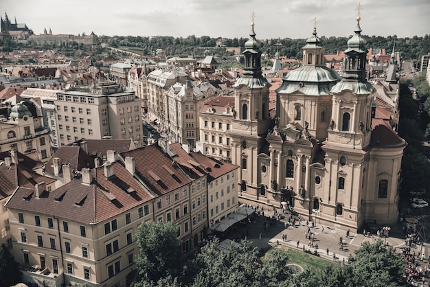 Kościół Świętego Mikołaja na Rynku Starego Miasta. Praga, Republika Czeska