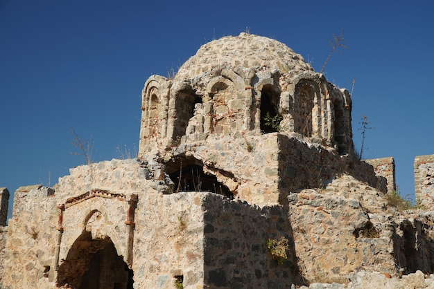 Kościół w Alanyi Zamek w mieście Alanya Antalya Turkiye