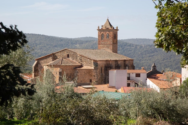 Kościół w Berzocana w Caceres, Hiszpania