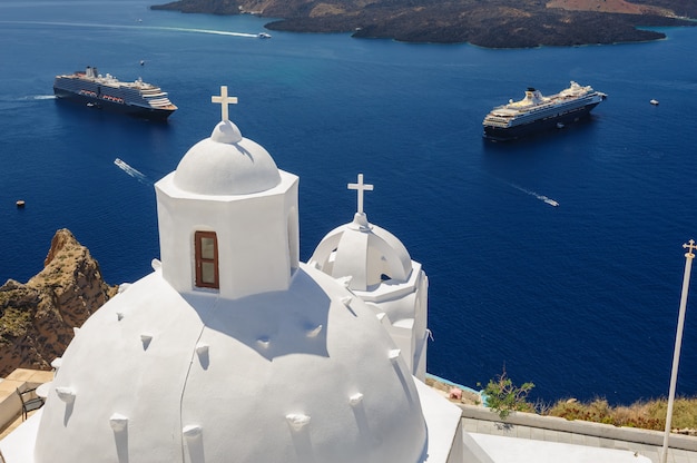 Kościół W Fira, Santorini