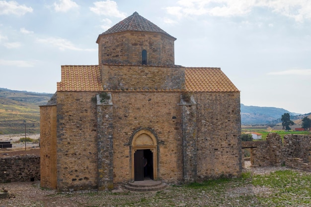 Kościół w górach Cypru Odrestaurowany Kościół na wyspie Cypr