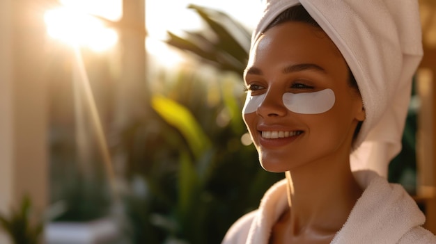Kosmetologia spa błogosławieństwo pielęgnacja skóry cuda makijaż mistrzostwo twarzy rozkosz pielęgnacji ciała doskonałość zdrowe tajemnice starzenia się przestrzeń kopiowania baneru