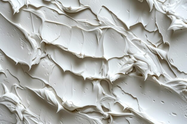 Zdjęcie kosmetyczna tekstura gliny biała maska z błotem na twarz i ciało abstrakcyjne tło