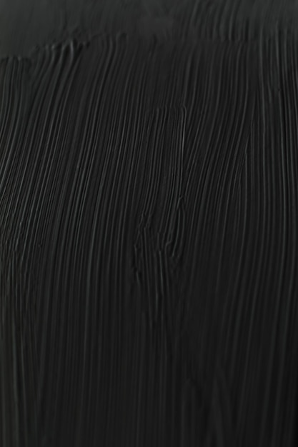 Zdjęcie kosmetyki streszczenie tekstura tło czarna farba akrylowa obrys pędzla teksturowany produkt kremowy jako tło makijażu dla luksusowego piękna marki wakacje banner projektu
