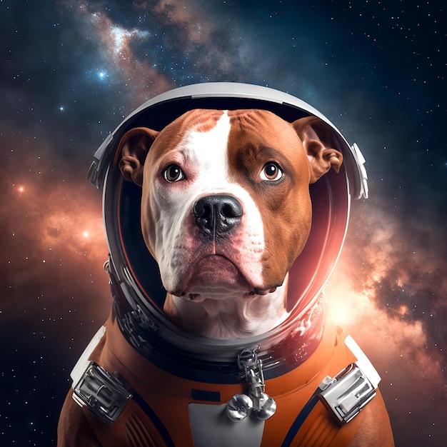 Kosmiczny pies astronauta