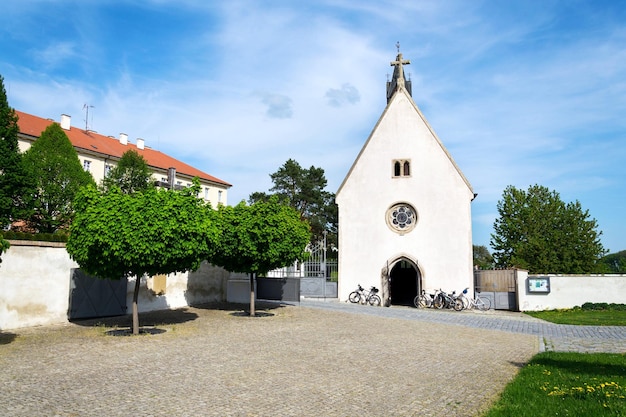 Kostel Zjeveni Pane o nazwie Cyrilka niedaleko bazyliki Velehrad Czechy