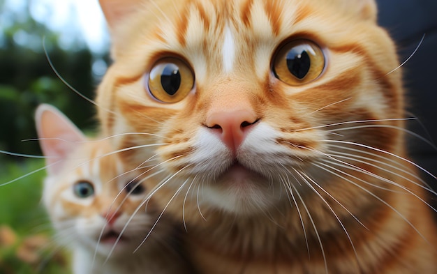 kot selfie i jego przyjaciele
