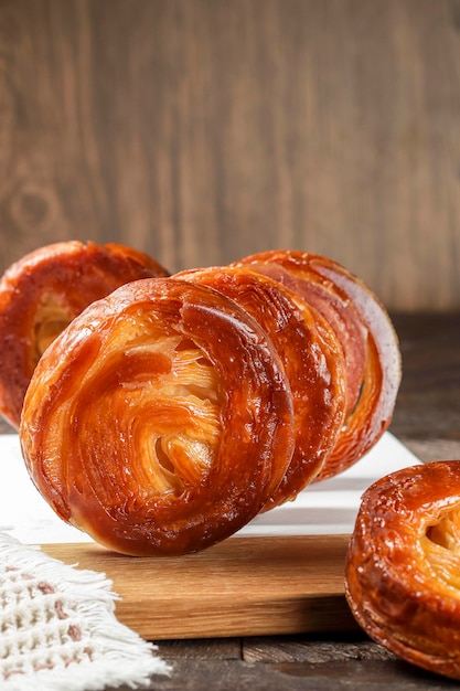 Kouign Amann Słodki Karmelizowany