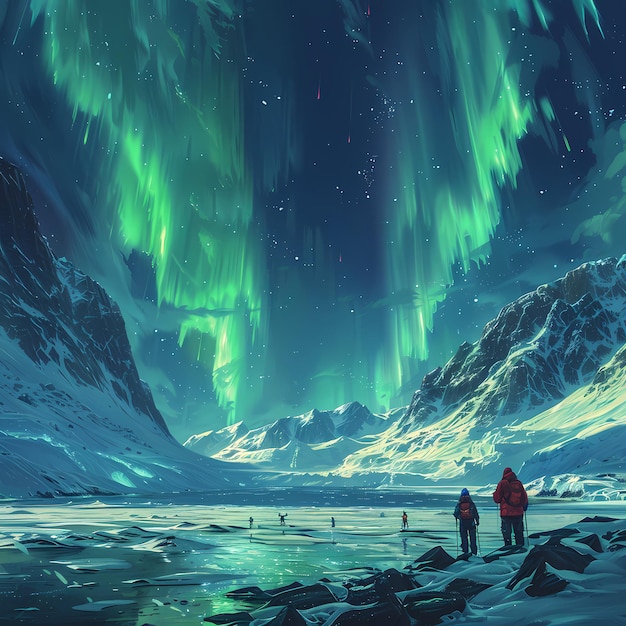 Kraina Czarów Aurora Podróż do Północnego Światła