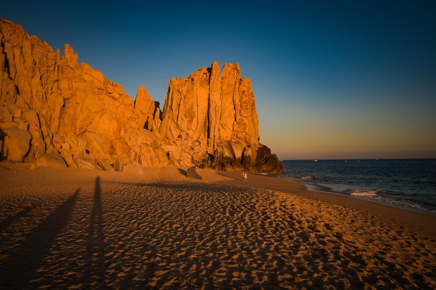 Krajobraz Cabos San Lucas Meksyk Gór Skalistych