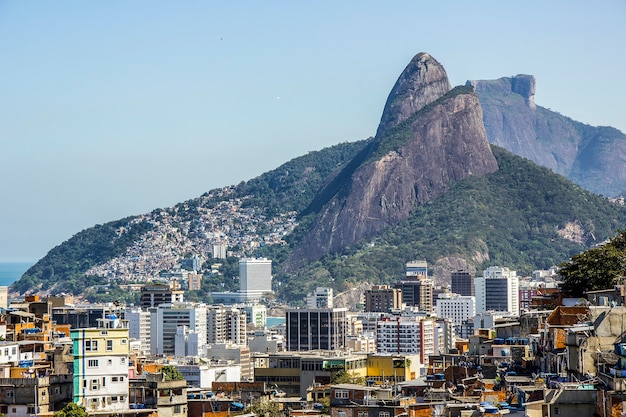 Krajobraz Cantagalo Favela