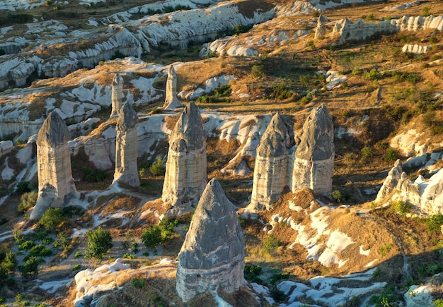 Krajobraz Górski Kapadocja Anatolia Turcja