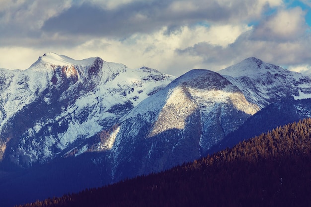 Krajobraz górski w Colorado Rocky Mountains, Colorado, Stany Zjednoczone.