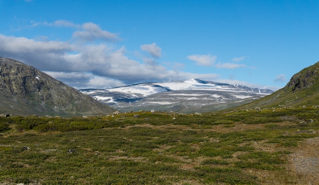 Krajobraz Górski W Parku Narodowym Jotunheimen W Norwegii