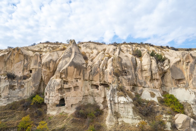 Krajobraz Kapadocji w Göreme, Turcja