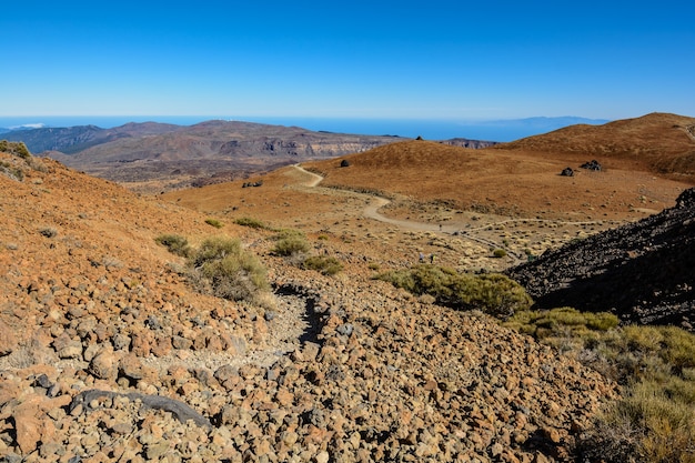 Krajobraz księżyca. Wędruj przez Park Narodowy Las Canadas, Pico del Teide, Teneryfa