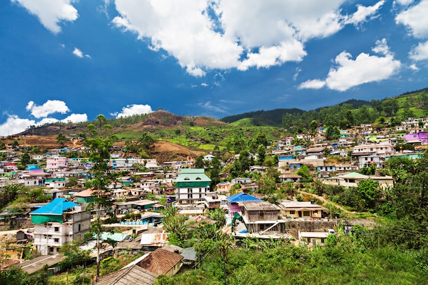 Krajobraz miasta Munnar