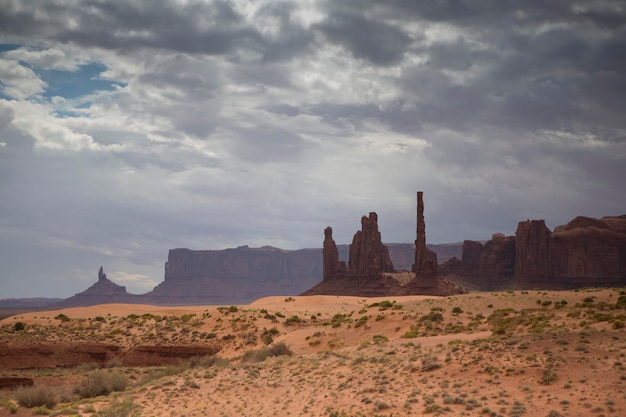 Krajobraz Monument Valley