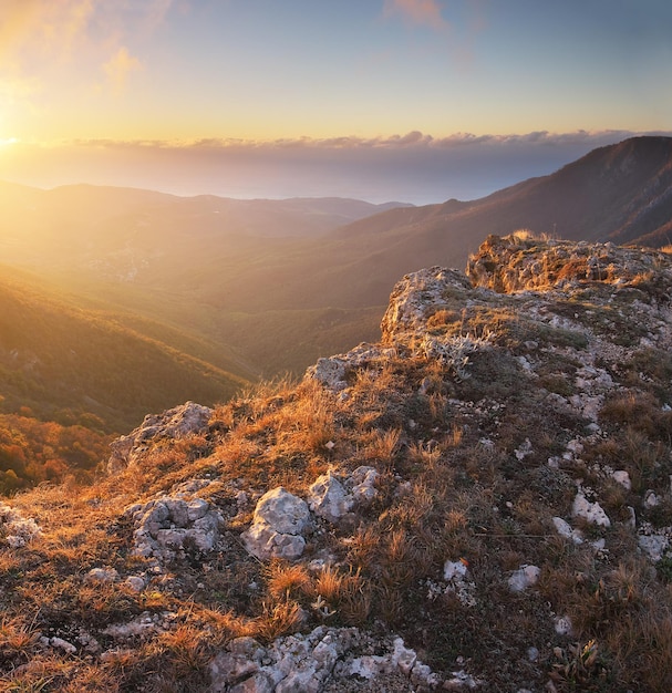 Krajobraz Panoramy Górskiej