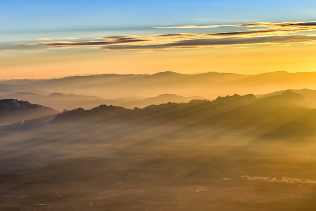 Krajobraz przy Doi Luang Chiang Dao