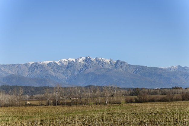 Krajobraz Sierra de Gredos w Hiszpanii