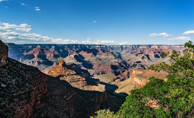 Zdjęcie krajobraz wielkiego kanionu w arizonie, usa