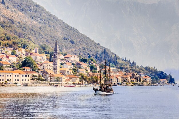 Krajobraz Wsi Perast