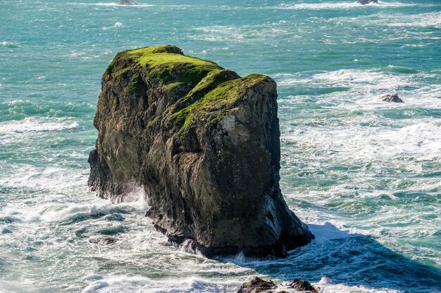 Zdjęcie krajobraz wybrzeża pacyfiku usa oregon