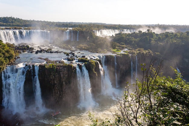 Krajobraz z Parku Narodowego Wodospadów Iguazu