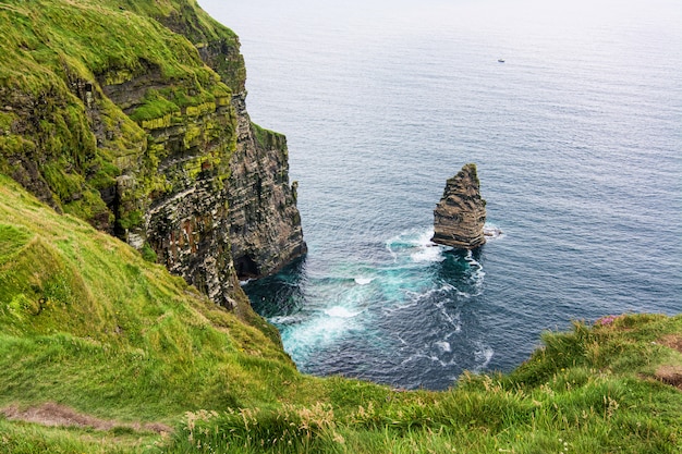 Krajobrazy Irlandii. Klify Moheru