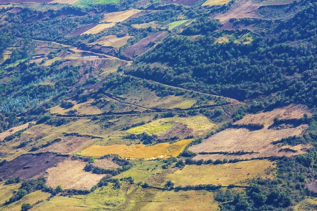 Krajobrazy Pampasów W Cordillera De Los Andes, Peru, Ameryka Południowa