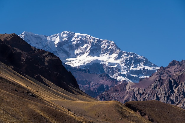 Krajobrazy Parku Narodowego Aconcagua Argentyna